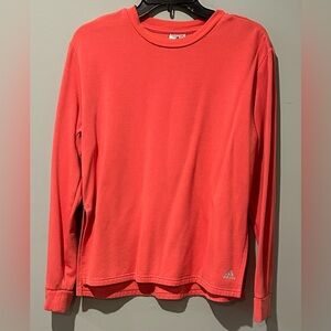 Women's Adidas Crewneck Pullover Sweatshirt Pink Size Medium